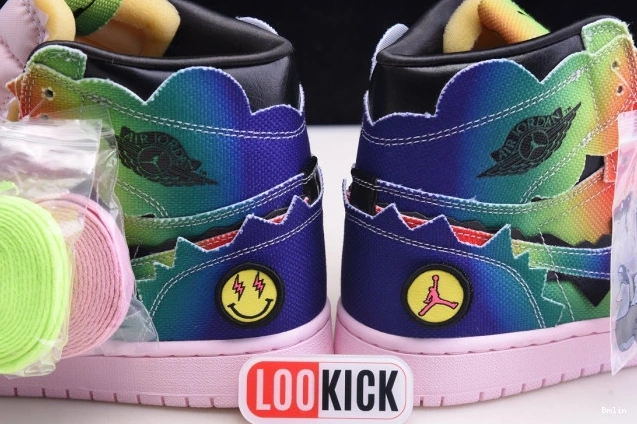 Bmlin Shoes 1 HIGH OG X AIR J BALVIN DC3481-900 JORDAN 0703